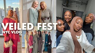 Your Fave Muslim Influencers Take NYC! | Veiled Fest Vlog | Aysha Harun