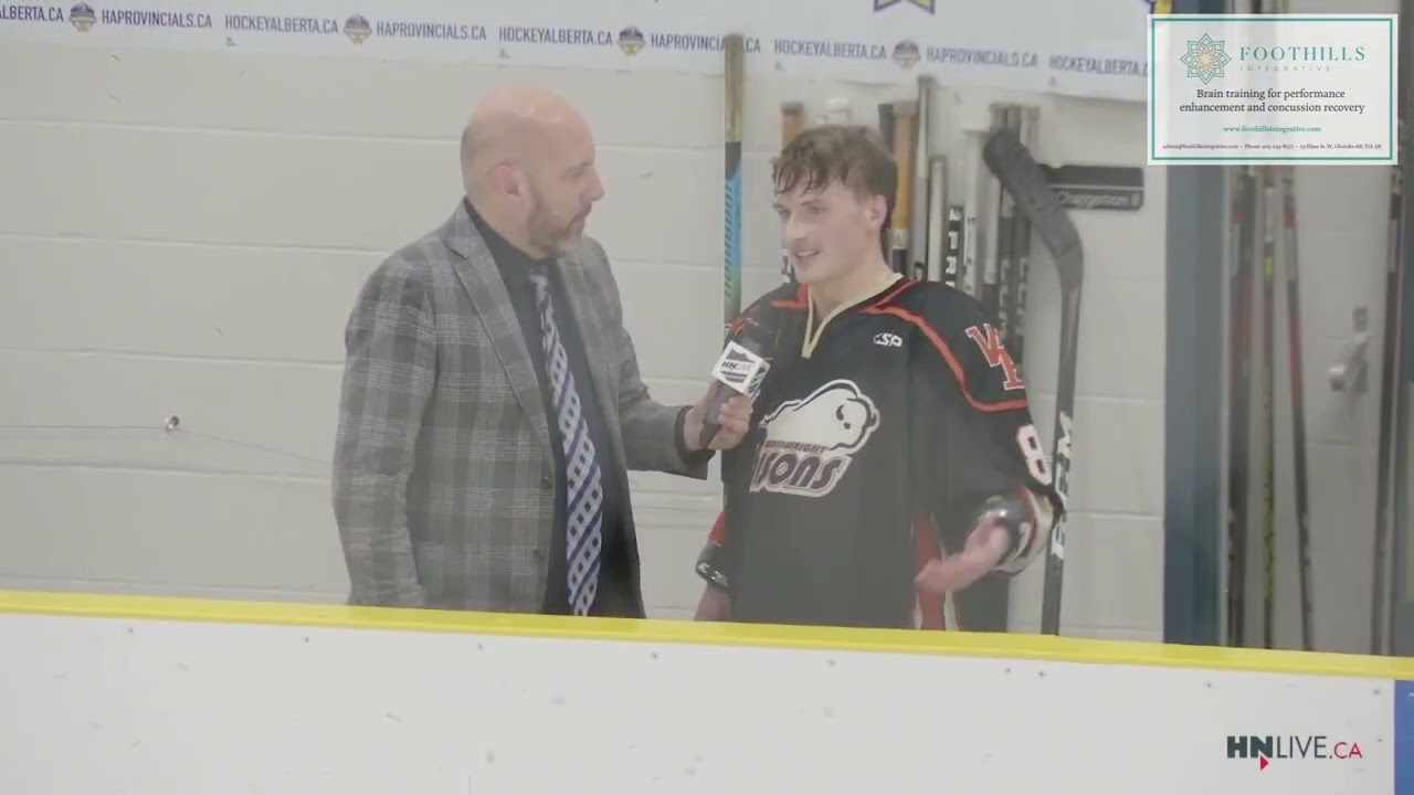 Alberta Junior B Provincials - Game 2: Wainwright Bisons vs NWCAA Stampeders