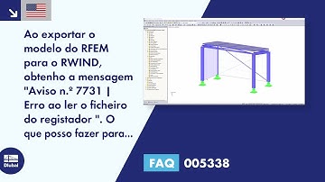 [EN] FAQ 005338 | Ao exportar o modelo do RFEM para o RWIND, obtenho a mensagem "Aviso nº ...