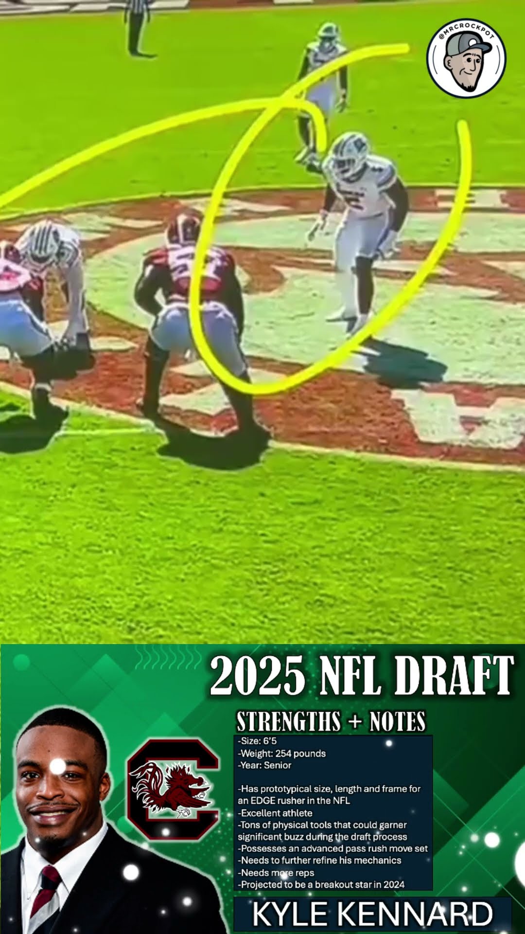 EDGE rusher Kyle Kennard would be SOLID VALUE on Day 2 for the Eagles ?? EAGLES DRAFT TARGETS