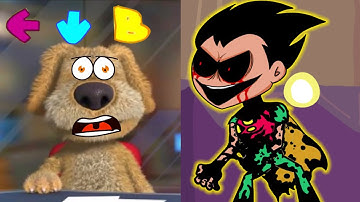 BEN React to Robin, Pibby  | FNF MEME Playground test