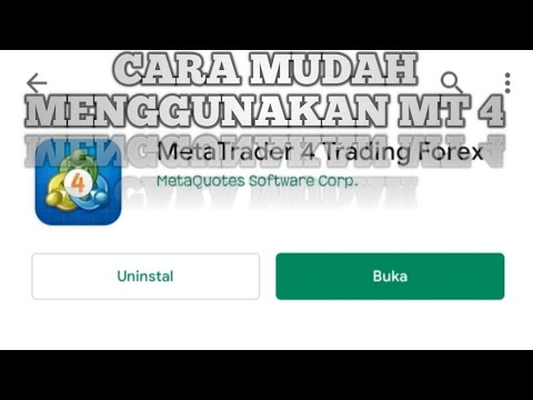 Cara menggunakan Metatrader 4 Bagi Pemula