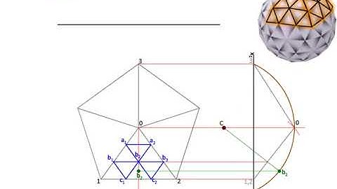 Geodesic dome   Icosahedron 3 Frequency