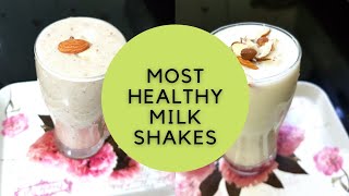Boost your immunity with most Healthy milk shakes/Smoothies| navratri 2021 recipe