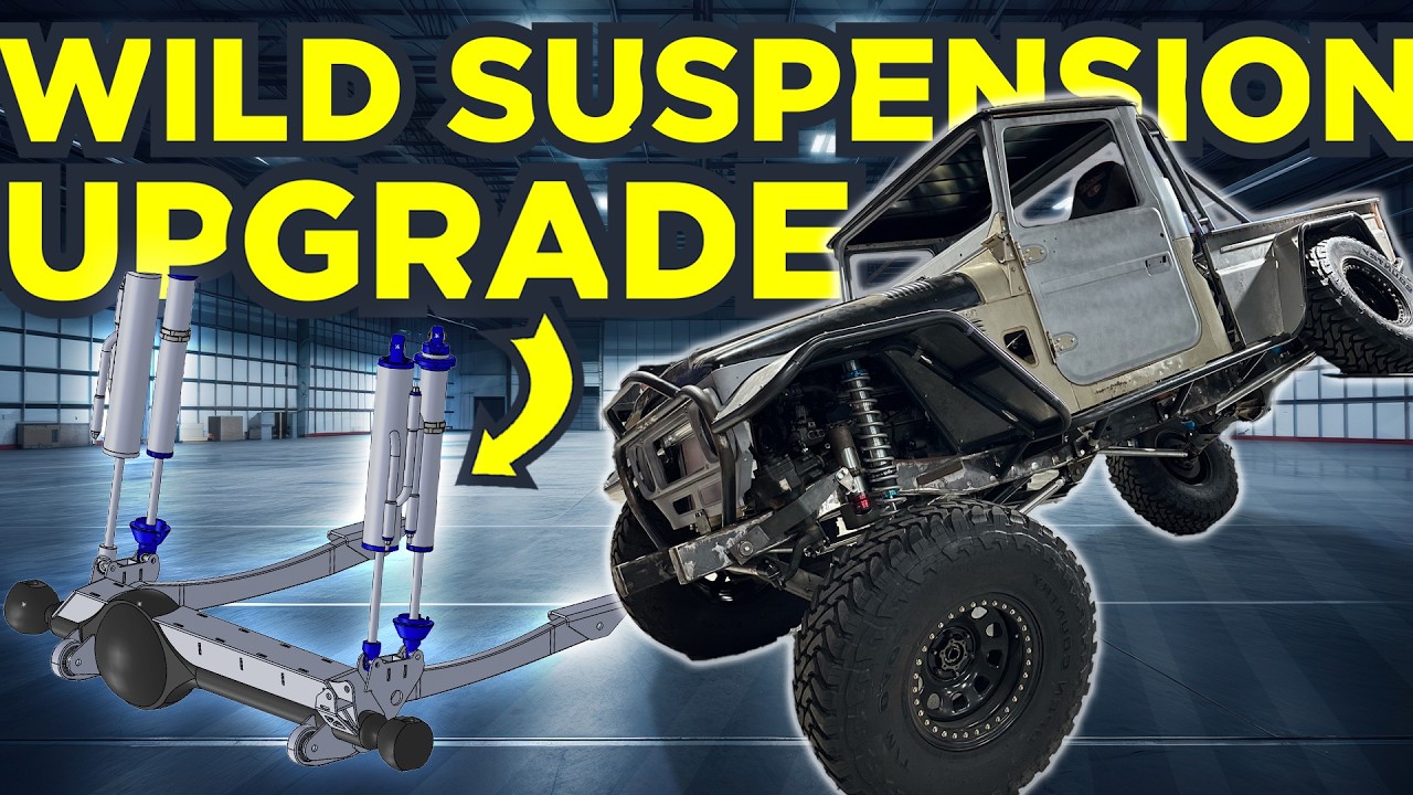 FJ получает дифференциалы и подвеску NISSAN с помощью 3D-сканера. Barra FJ EP#6