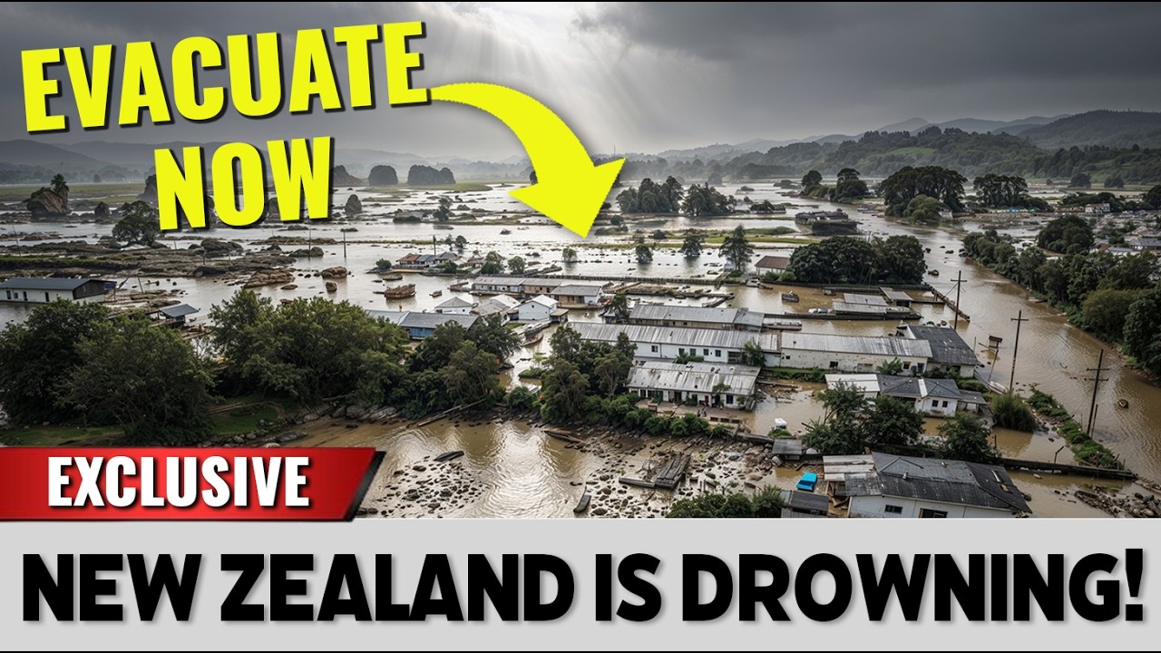 New Zealand Flood EMERGENCY—Meteorologists Issue "EVACUATE NOW" Warning As Towns Are Submerged!