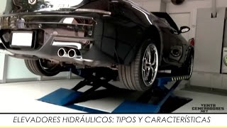 Elevadores Hidráulicos. Tipos y Características