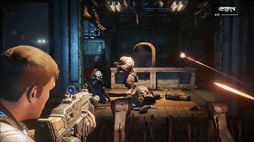 Gears of War 4 Insane Solo Walkthrough Act 3 Chapter 5 Elevator to Hell