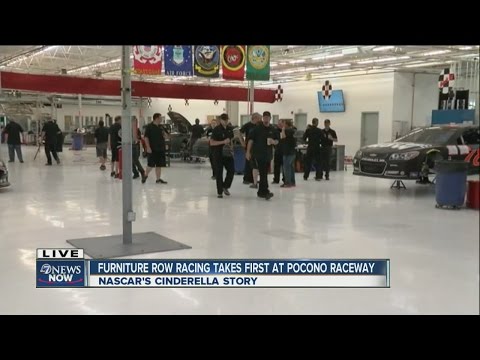 Furniture Row Racing team back at work after winning Sprint Cup Sunday (part 2)