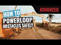 How to powerloop obstacles safely  fpv trick tutorial