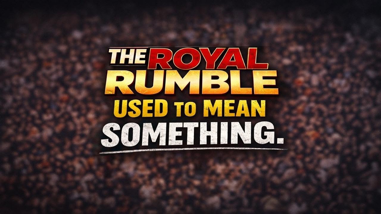 Name Something That Rumbles The Royal Rumble Used to Mean Something - YouTube
