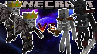 Mutant Skeleton Vs SCP 6661 1! Minecraft Mob Battle #minecraft