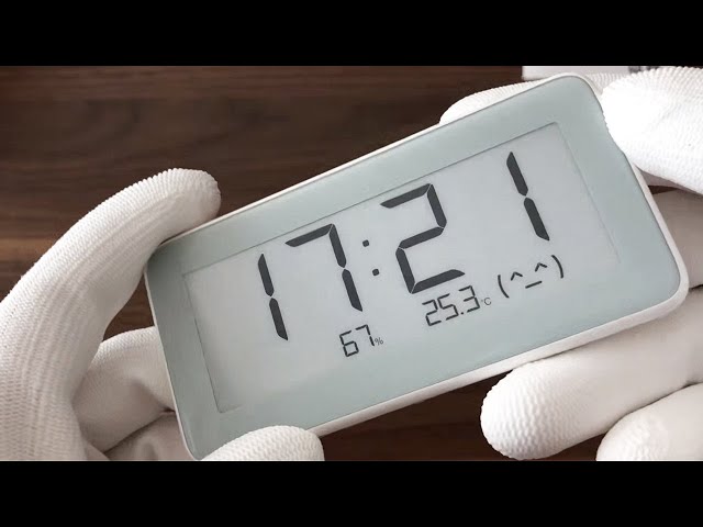 Xiaomi Smart clock temperature and humidity meter: full