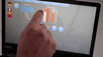 SpiderControl HMI showing current Features