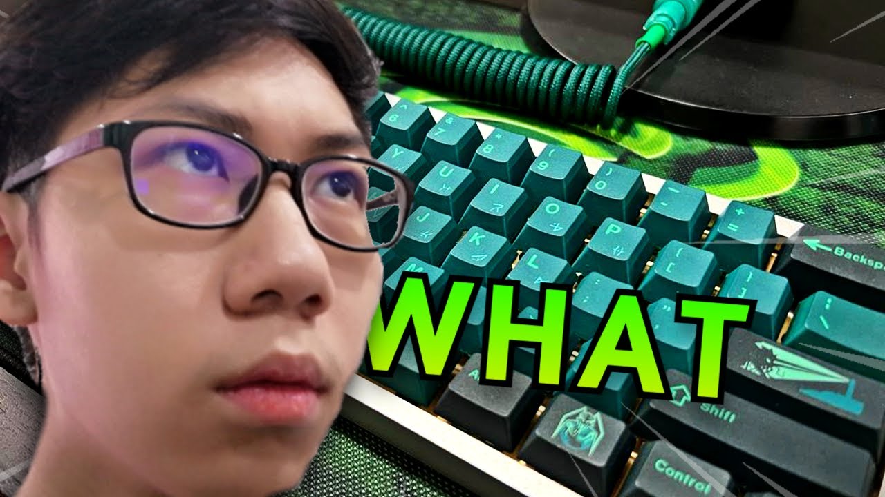 I upgraded my budget keyboard...