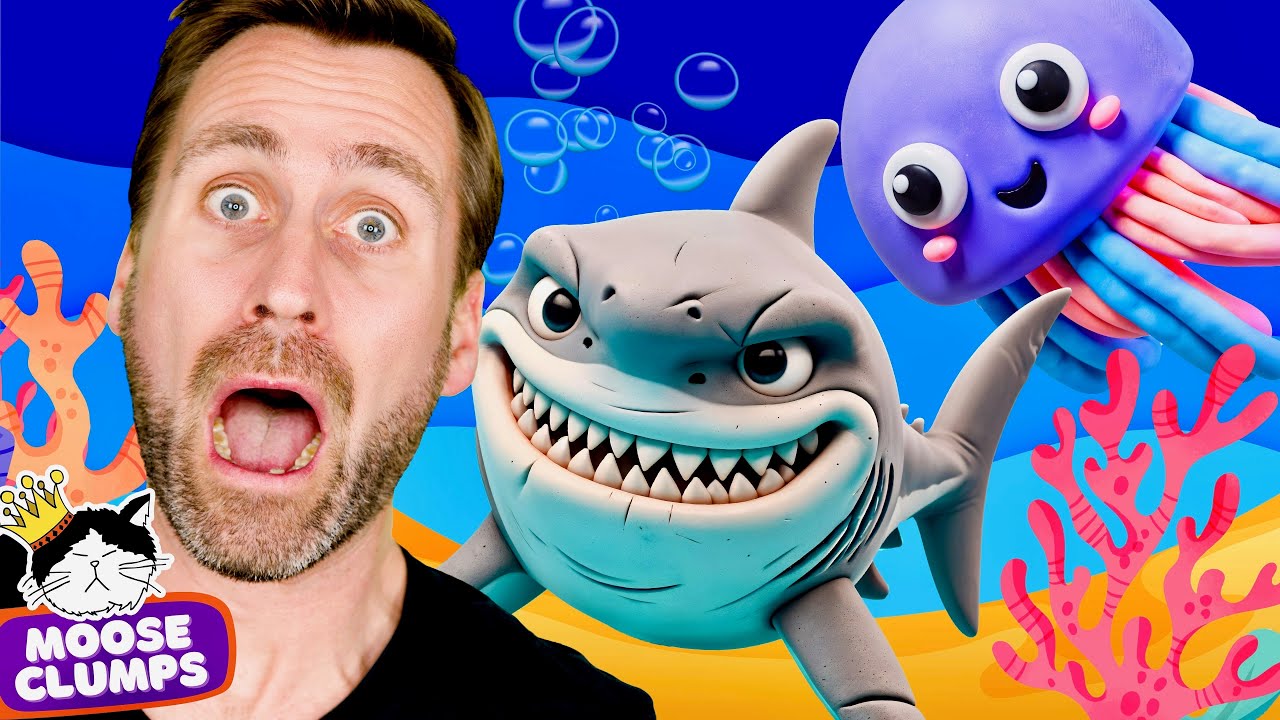 🦈 Deep Sea Adventure Song! | Let’s Explore & Escape the Shark! 🦈 Deep Sea Adventure Song! | Let’s Explore & Escape the Shark!