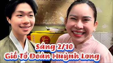 Sáng 2/10 Ns Bình Binh , Ns Trọng Nhân … Chia Sẽ Ngày Giỗ Tổ Đoàn Huỳnh Long