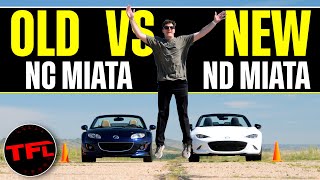 SO CLOSE! Is The New Pricey Mazda MX-5 Miata Really Faster Than a Cheap Old One?