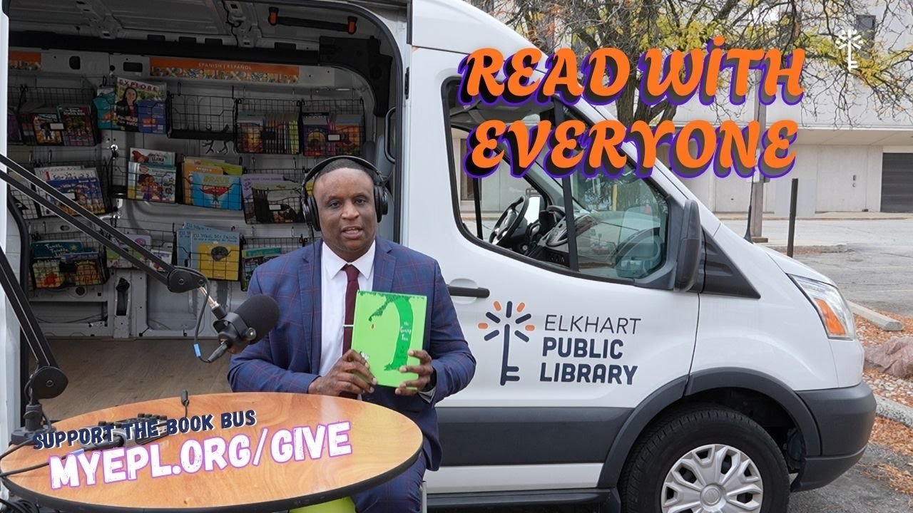 Dr. Larry Huff, superintendent for Elkhart Community Schools 📙 Read with Everyone📚