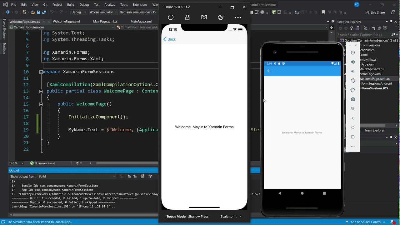 How To Navigation Between Xamarin Form Pages And How To Pass Value Between Two Pages