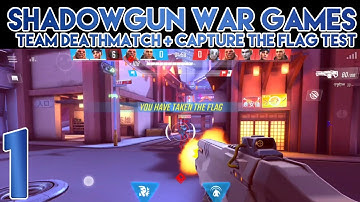 Shadowgun War Games Team DeathMatch Capture The Flag First Impressions