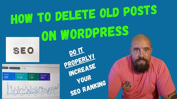 How to delete old posts on WordPress and Increase Your SEO Ranking #seo #wordpresstutorial
