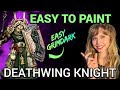 How to paint deathwing knight easy gimdark warhammer 40k