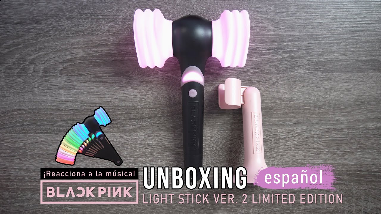 Dónde comprar el lightstick de Blackpink y cómo conectarlo?