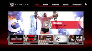 NVIDIA SHIELD TV - WWE App (Overview) screenshot 1