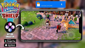 Play Pokemon Sword and shield game on Android mobile in skyline edge emulator with all problems fix
