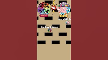 Smiling Critters vs Gumball #shorts #smilingcritters #gumball