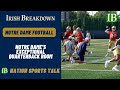 Ib nation sports talk notre dames exceptional quarterback room