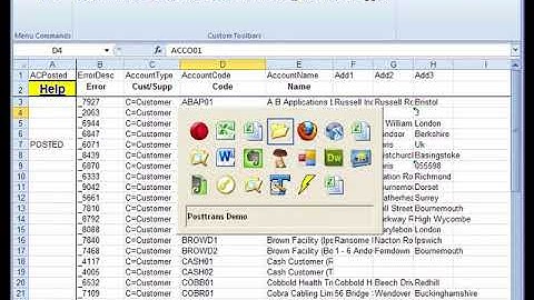 PostTrans for Exchequer: Static Data Training Video