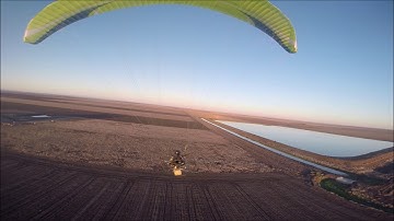 Paramotor Chase cam footage