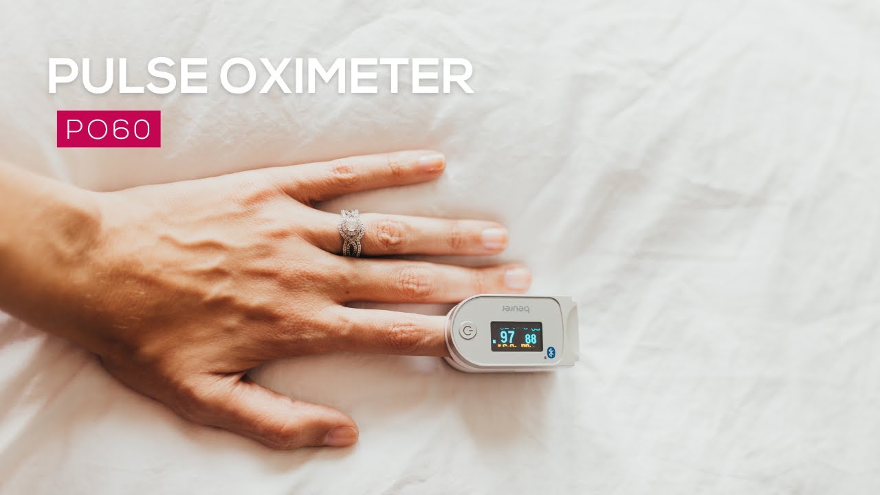 Oxymètre de pouls Moniteur Beurer PO 60 Fréquence cardiaque et SpO2 avec  Bluetooth