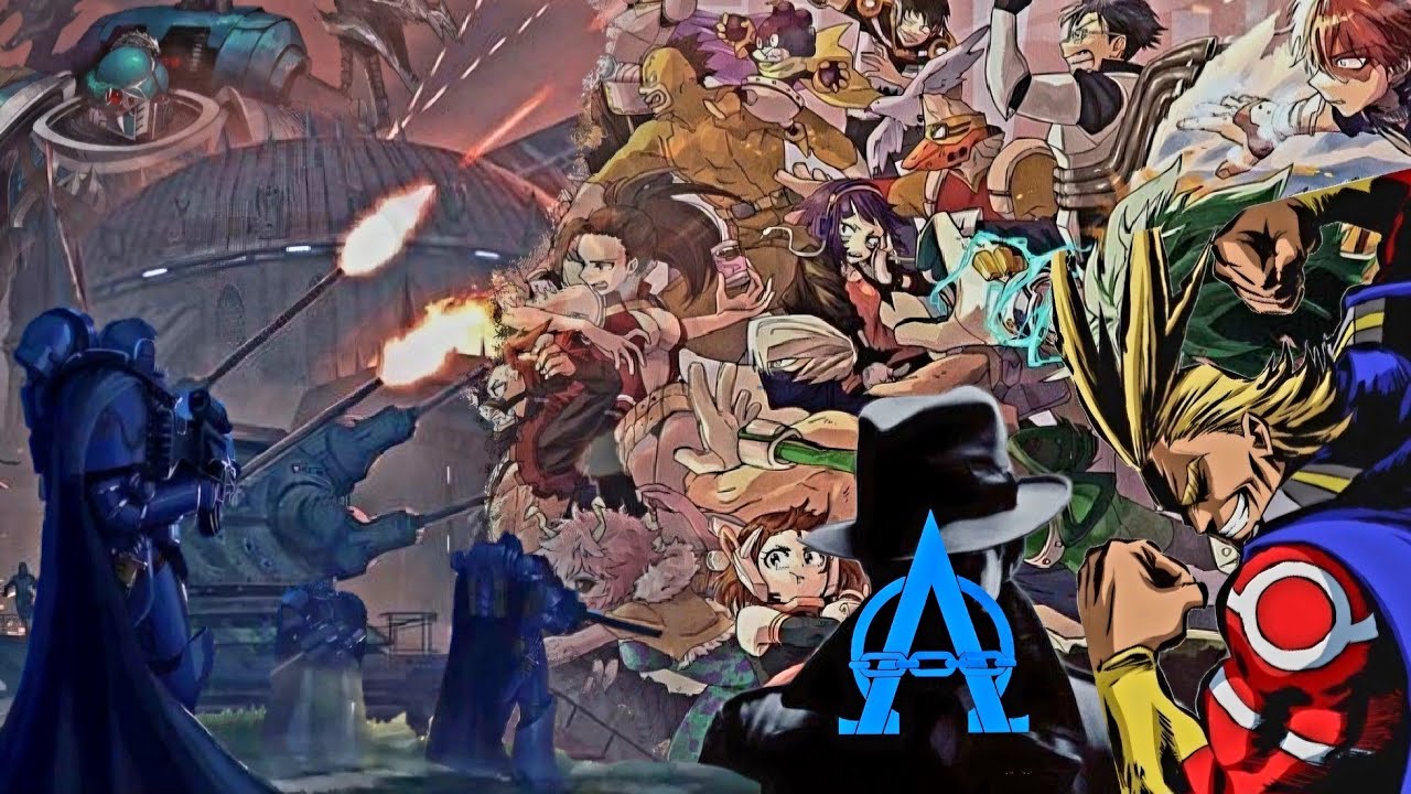 #fanfic #qhps La legión Alfa conquista el mundo de MHA 1/? #warhammer40k conquista el multiverso #30