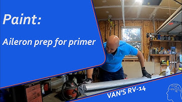 RV-14 Build: Preparing the ailerons for primer