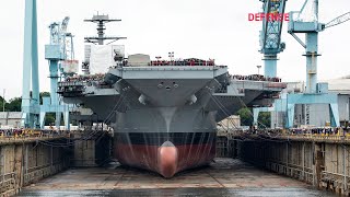 شاهد أكبر حاملة طائرات جديدة على الإطلاق: USS Enterprise (CVN-80)