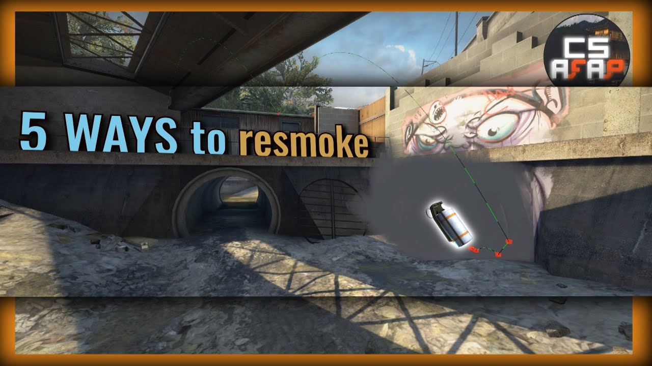 OVERPASS: 5 ways to resmoke monster | CS afap - YouTube