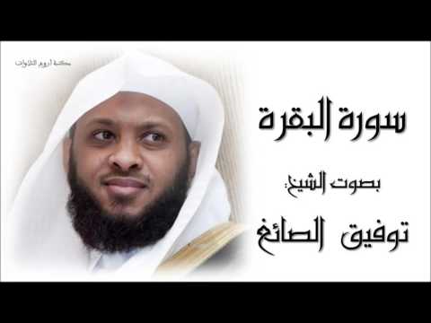 سورة البقرة بتلاوة مبدعة للشيخ توفيق الصائغ 