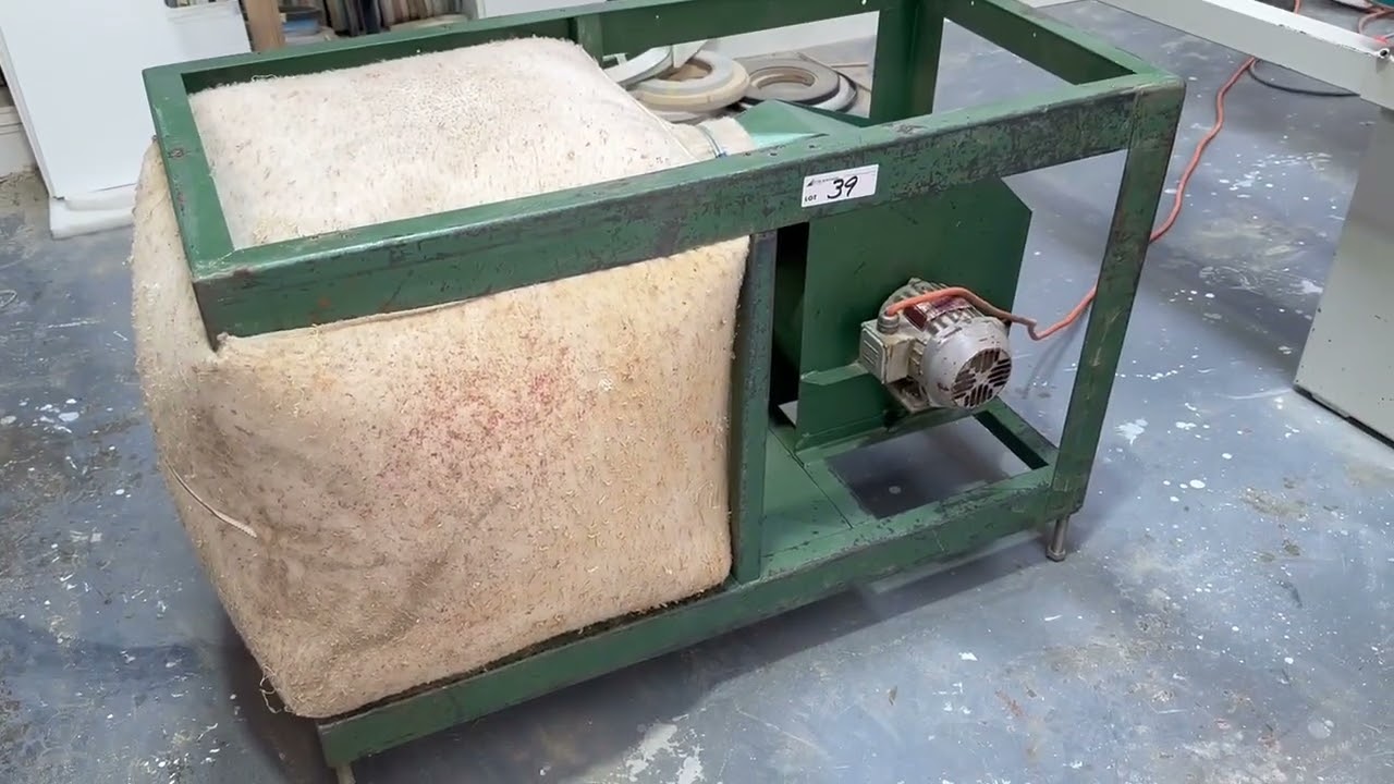 Single Bag Dust Extraction Machine