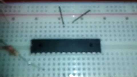 atmega8 + LEDS (USBASP)