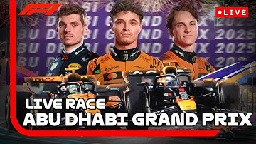 🔴F1 LIVE - FINAL RACE F1 2025 | Abu Dhabi Grand Prix 🇦🇪 2025 |  #AbuDhabiGP 🏁