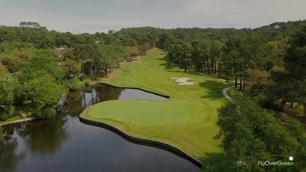 Golf De Seignosse - drone aerial video - Overview