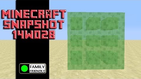 Minecraft 1.8 Preview | Snapshot 14w02b | Slime Blocks, New Stone, Enchanting Overhaul