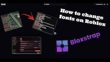HOW TO GET A CUSTOM FONT ON ROBLOX [T] || Roblox Tips || LewisMTVDU