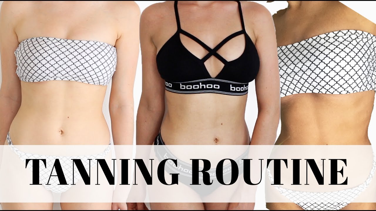 MY FAKE TANNING ROUTINE 2017 YouTube