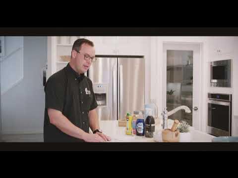 HOW TO REMOVE STAINS FROM WHITE QUARTZ COUNTERTOP 