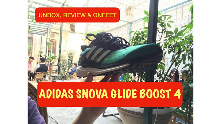 Adidas snova glide boost 4 review