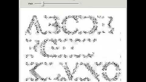 Cellular Automaton Fonts
